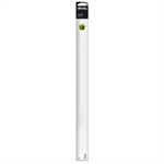 REGLE 50CM PLAST TRANSP