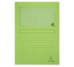 CHEMISE DE PRESENTATION VERT CL PQT 25