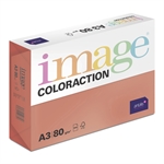 PAPIER RAME A3 500F 80G ROUGE CHILE
