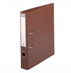 CLASSEUR A LEVIER DOS 5CM S/P MARRON