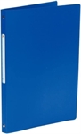 CLASSEUR A4 4 ANNEAUX PP DOS 2CM BLEU