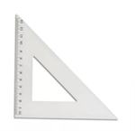 EQUERRE 45° 21CM CRISTAL