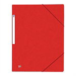 CHEMISE 3RAB/ELAST CL TOP FILE A4 ROUGE