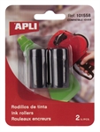 ROULEAU ENCREUR NOIR P/ETIQ APLI 101418