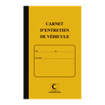 CARNET ENTRETIEN VEHICULE 13X21 36P
