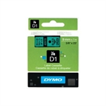 DYMO RUBAN  LABEL MG D1 9MM NOIR/VERT