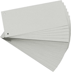 INTERCALAIRE 105X240MM CART GRIS X100