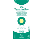 INTERCALAIRE 105X240MM CART JAUNE X100