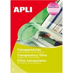 FILM TRANSPARENT LASER/JE/COPIEUR BTE 50