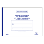 REGISTRE PERSONNEL & STAGIAIRE A4 48P
