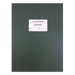 REGISTRE COURRIER DEPART 32X24 150P VERT