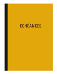 PIQURE ECHEANCIER ELVE A4 96P