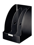 PORTE REVUE 3 COMPART LEITZ JUMBO NOIR
