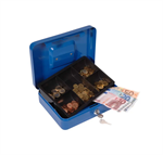 CAISSE A MONNAIE 30X24X9CM 9C BLEU