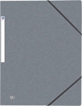 CHEMISE 3RAB/ELAST CL TOP FILE A4 GRIS