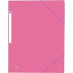 CHEMISE 3RAB/ELAST CL TOP FILE A4 ROSE