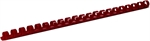 RELIURE PLASTIQUE ANN 16MM ROUGE BTE100