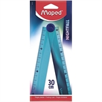 BL REGLE 30CM NIGHTFALL TEENS PLIABLE