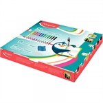 SCHOOLPACK DE 168 FEUTRE MARKERPEPS