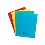 CAHIER 17X22 140P SEYES 90G PPL ASS