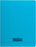 CAHIER 17X22 140P SEYES 90G PPL BLEU