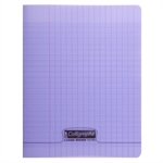 CAHIER 17X22 192P SEYES 90G PPL VIOLET