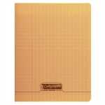 CAHIER 17X22 32P SEYES 90G PPL ORANGE