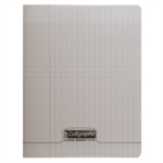 CAHIER 17X22 48P SEYES 90G PPL GRIS