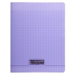 CAHIER 17X22 60P SEYES 90G PPL VIOLET