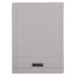 CAHIER 21X29,7 96P 5X5 90G PPL GRIS