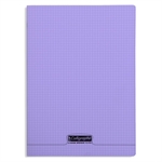 CAHIER 21X29,7 96P 5X5 90G PPL VIOLET