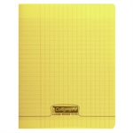 CAHIER 24X32 48P SEYES 90G PPL JAUNE