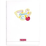 CAHIER DESSIN 24X32 48P UNI 120G PPL INC