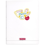 CAHIER DESSIN 24X32 96P UNI 120G PPL INC