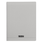CAHIER 24X32 96P SEYES 90G PPL GRIS