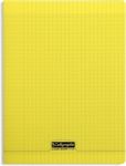 CAHIER 24X32 192P SEYES 90G PPL JAUNE