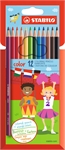 BL CRAYON COULEUR STABILO COLOR X12
