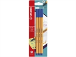 BL STYLO FEUTRE POINT88 X3 BLEU