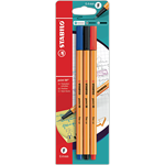BL STYLO FEUTRE POINT88X3 ASS
