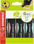 BL SURLIGNEUR GREEN BOSS PASTEL X4