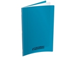 CAHIER 24X32 96P SEYES 90G PPL TURQUOISE