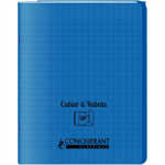 CAHIER 17X22 48P SEYES 90G PPL BLEU