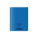 CAHIER 24X32 96P SEYES 90G PPL BLEU