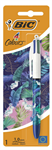 BL STYLO BILLE 4COUL DECORS BOTANICAL