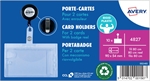 BADGE 2 CARTES 54X90MM +ENROULEUR