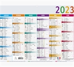 CALENDRIER CIVILS 2023 6 MOIS 220X295