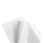 PAP BRILLANT 72X102 250F 90G BLANC