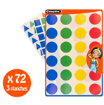 GOMMETTES DE 40MM X72