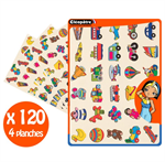 GOMMETTES JOUETS ET TRANSPORTS X120