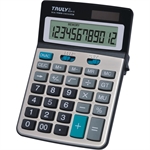 CALCULATRICE TRULY BUR 12DIGIT SOLR